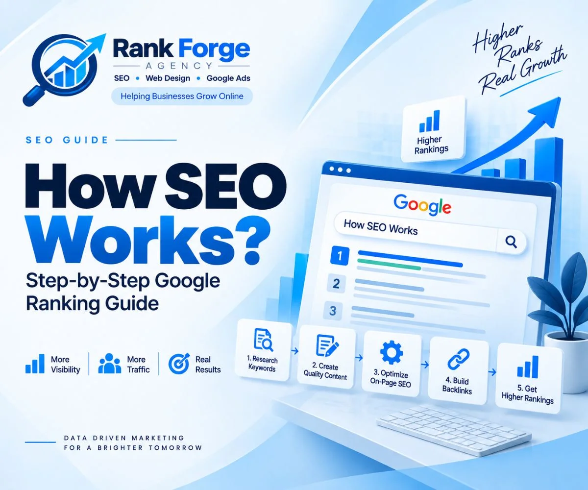 How SEO Works: Step-by-Step Google Ranking Guide
